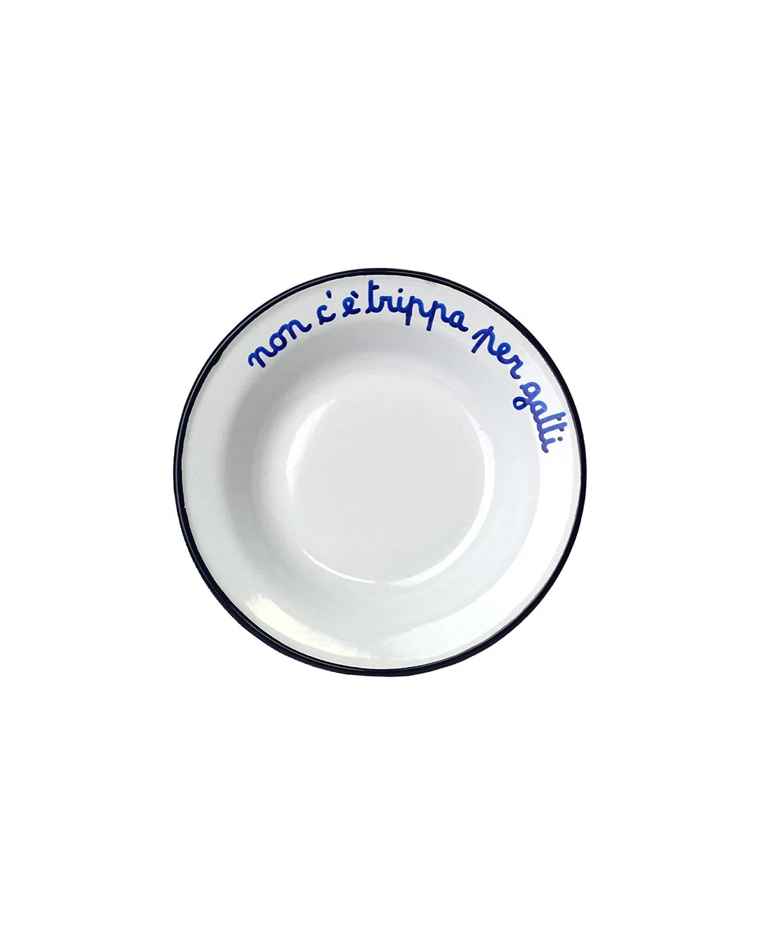 Enamel deep plate Italian MIX - Set of 6 (-10%)